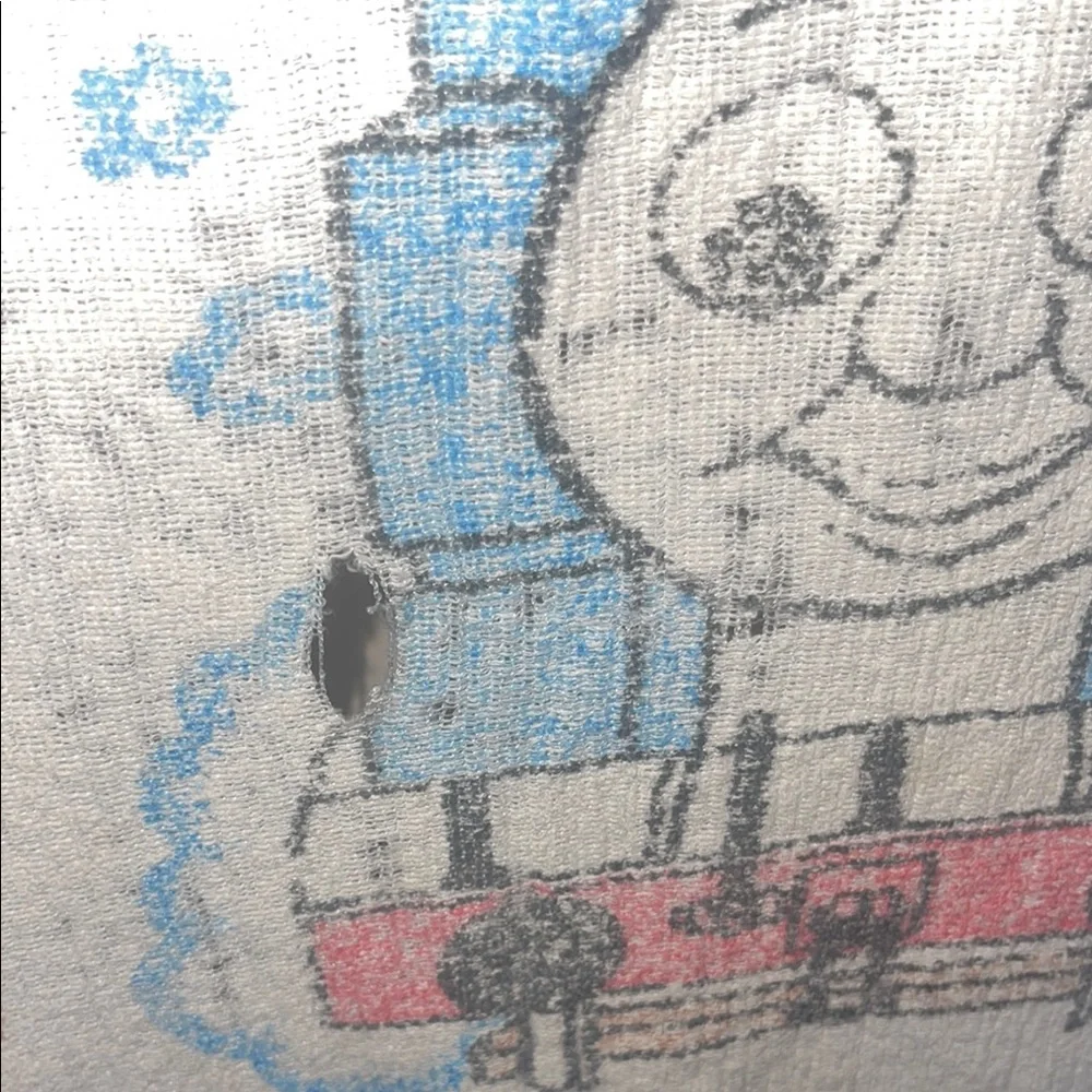 Vintage 90s Thomas the Tank Engine bath towel
